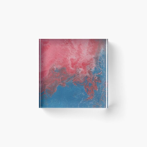 Item preview, Red and Blue Pour designed and sold by PicsByDerek.