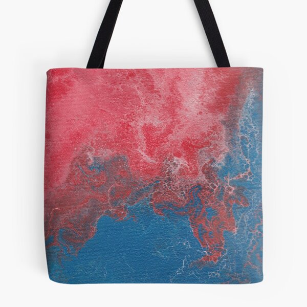 Item preview, Red and Blue Pour designed and sold by PicsByDerek.