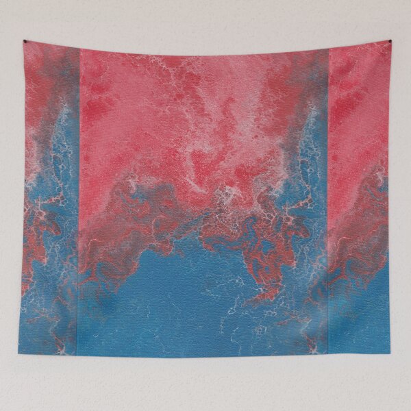 Item preview, Red and Blue Pour designed and sold by PicsByDerek.