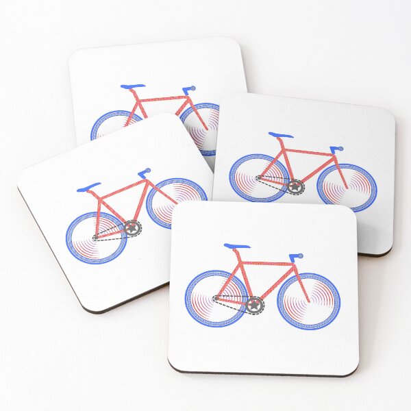 Item preview, Fixie Roja y Azul designed and sold by RonTo.