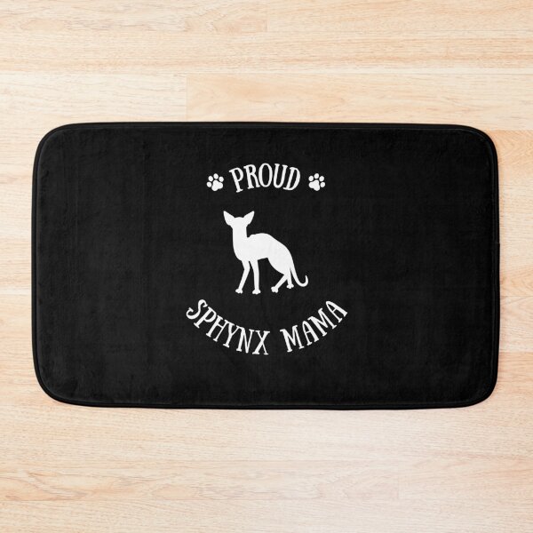 Artikelvorschau, Stolze Sphynx Mama, Sphynx Mama, Geschenk für Sphynx Besitzer entworfen und verkauft von Presto Prints Design.