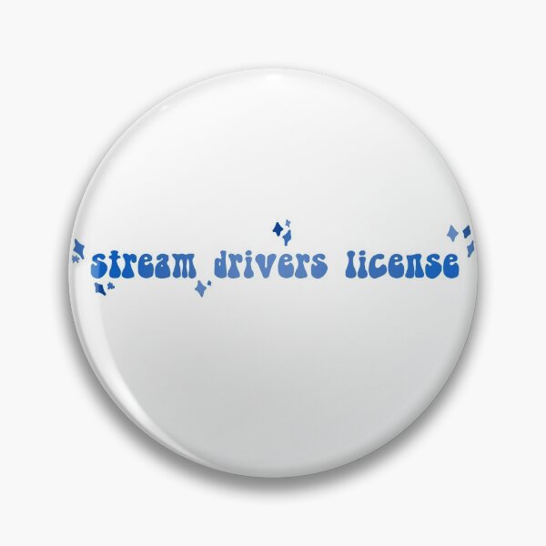 Item preview, stream drivers license sparkles - BLUE designed and sold by beccaamac.