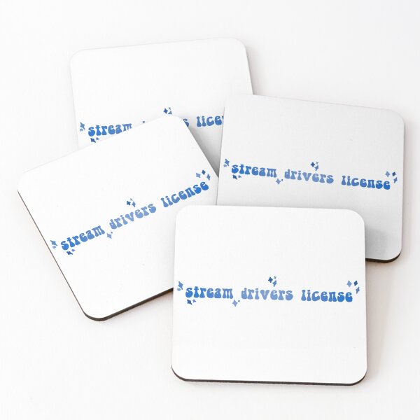 Item preview, stream drivers license sparkles - BLUE designed and sold by beccaamac.