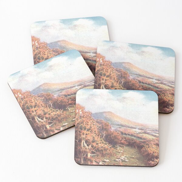 Item preview, Bemerside Hill and Eildon Peaks | Vintage Illustration designed and sold by yourscotborders.