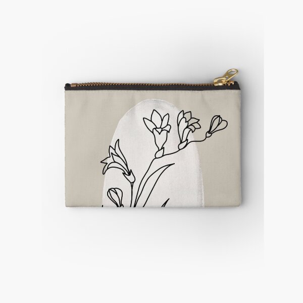 Item preview, minimal wild flower art designed and sold by StudioArtNew.