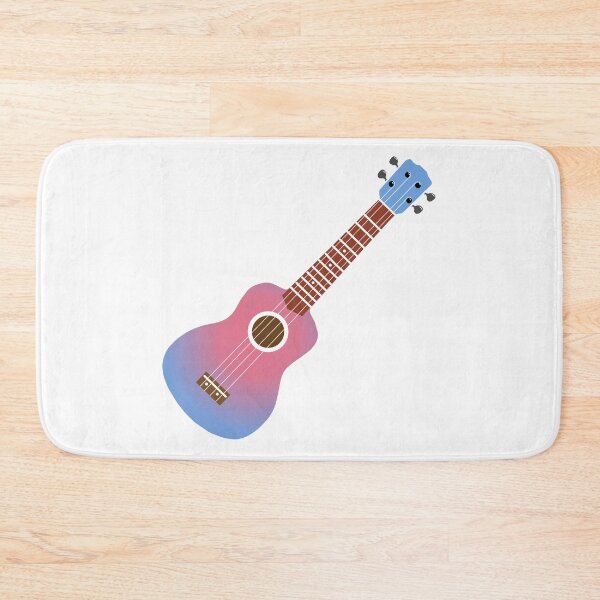 Item preview, Ukulele red blue cute angled designed and sold by Pasan-hpmm.