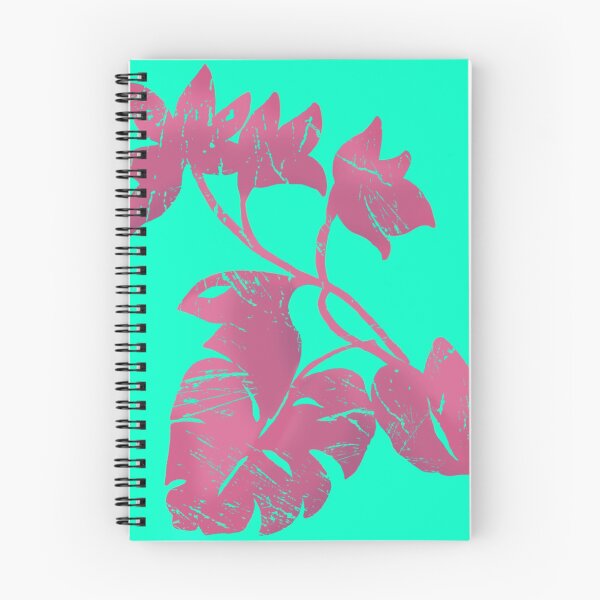 Aperçu de l'œuvre Fleur et feuille rose tropical créée et vendue par DandD4ever.