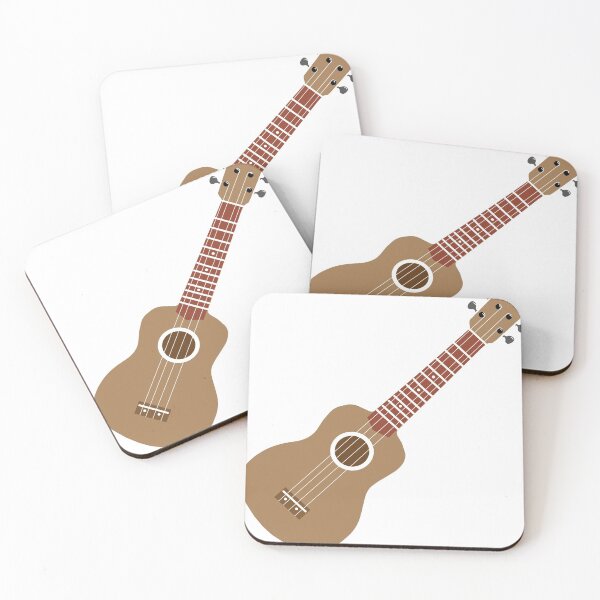 Item preview, Ukulele brown cute angled designed and sold by Pasan-hpmm.