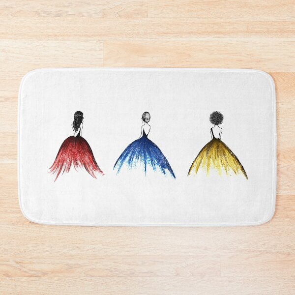 Item preview, Ballgown Girls: Red, Blue, Yellow designed and sold by Olivia Ossege.