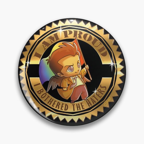 Item preview, Proud Castiel Seal - Haters designed and sold by Gio Guimaraes.