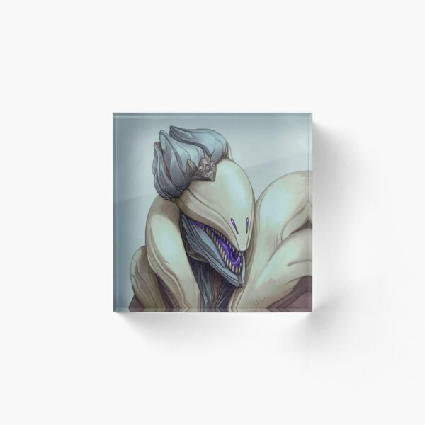 Warframe Saryn Prime Acrylic Block By Artofthebos Redbubble