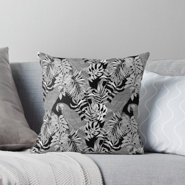 Item preview, Black and White Parrots designed and sold by Carolina Diaz.