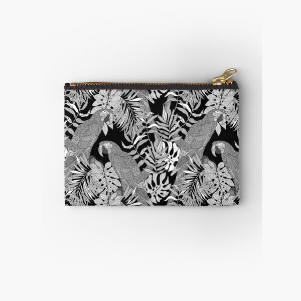 Item preview, Black and White Parrots designed and sold by Carolina Diaz.