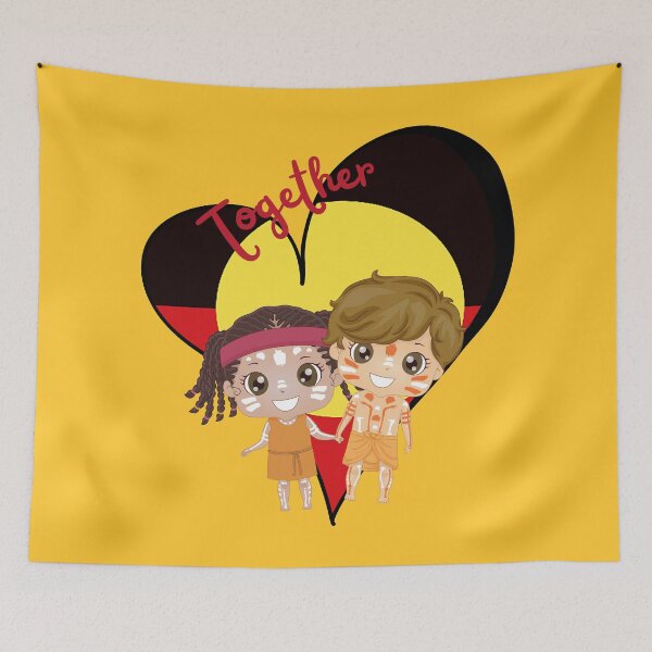 Item preview, Australian aboriginal flag together designed and sold by Eva-Success.