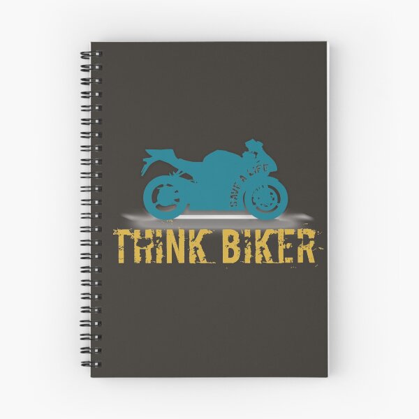 Item preview, Save a Life - Think Biker designed and sold by Bekah.