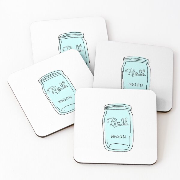 Item preview, Light Pastel Blue Ball Jar Mason designed and sold by hanstrickland99.