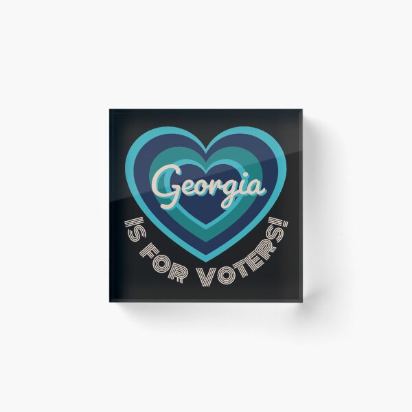 Item preview, Georgia is for VOTERS! <3 designed and sold by LilWildflowers.