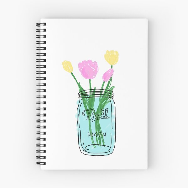 Item preview, Tulips in a Mason Jar designed and sold by hanstrickland99.