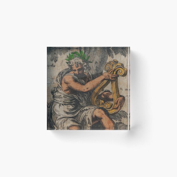 Item preview, Apollo with a Lyre | Colored designed and sold by vulkx-store.