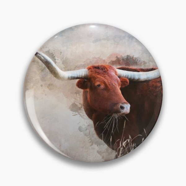 Item preview, Longhorn bull designed and sold by Truckolove.
