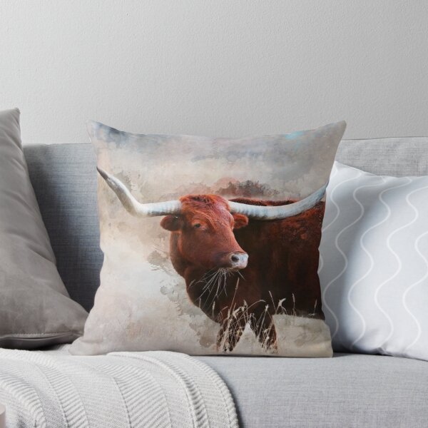 Aperçu de l'œuvre Taureau Longhorn créée et vendue par Truckolove.