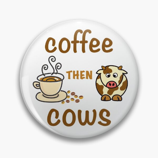 Item preview, Coffee Then Cows designed and sold by Cute Designs Shop.