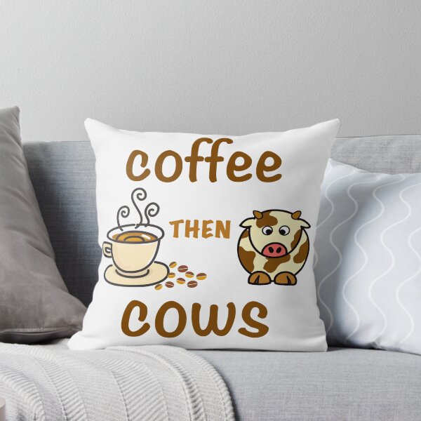 Item preview, Coffee Then Cows designed and sold by Cute Designs Shop.