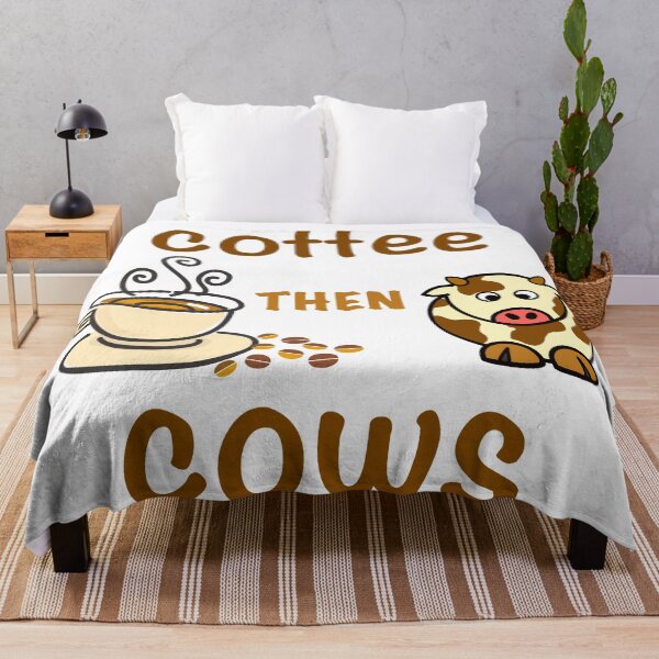 Item preview, Coffee Then Cows designed and sold by Cute Designs Shop.