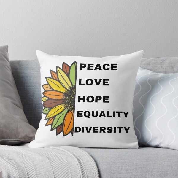 Item preview, Peace Love Hope Equality Diversity designed and sold by Sweet-A-Dsignz.