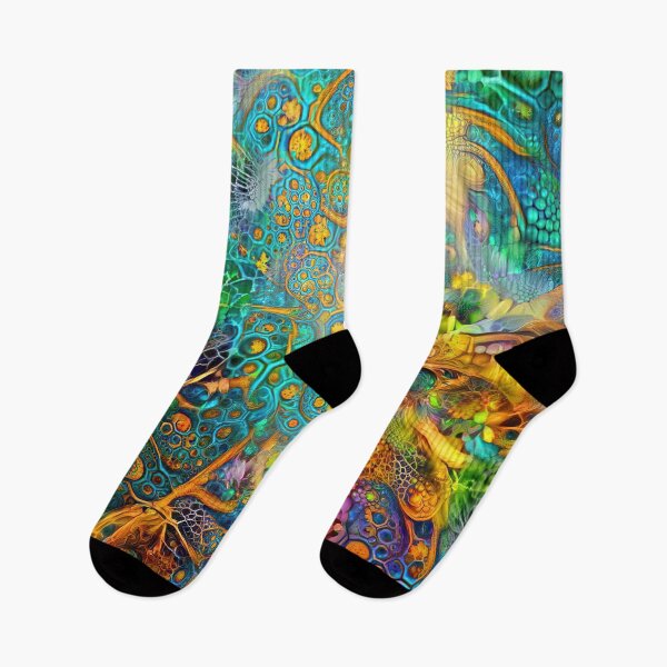 Item preview, Deepdream floral fractalize space abstraction designed and sold by blackhalt.