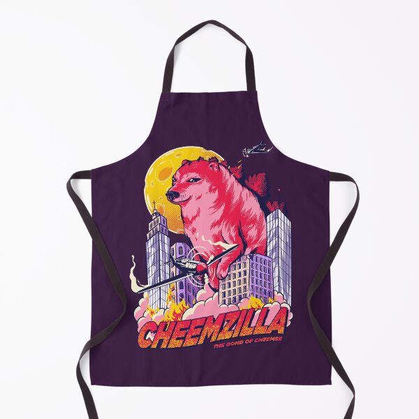 Item preview, Cheemzilla - The Gomd of Cheemse | Kaiju Shiba Inu Doggo Wacky and Uncharacteristic Ironic Dank Memes | Dogezilla Doge Dogzilla | Bonk Dorime | Much Wow | Kaijuism | Cheese Moon | Cheemsburbism designed and sold by Any Color Designs.