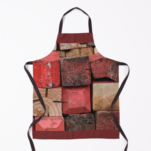 Item preview,  La pila de bloques de madera roja. designed and sold by Truckolove.