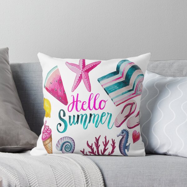Item preview, Hello Summer designed and sold by Tirah Mwawesi.