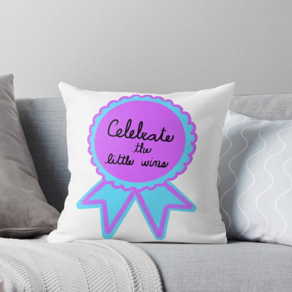Item preview, Celebrate the Little Wins Ribbon designed and sold by AnxiousDoodler.
