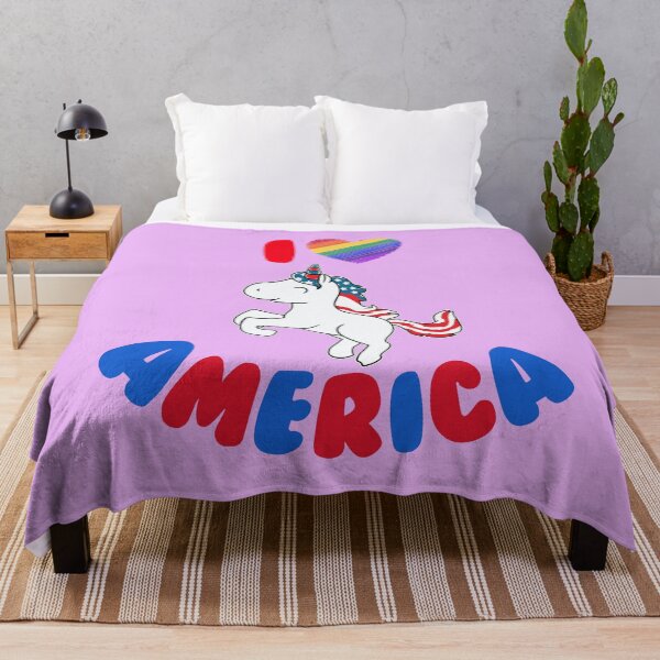 Item preview, I Love America - Cute Valentine´s Patriotic Americorn designed and sold by LordAudes.