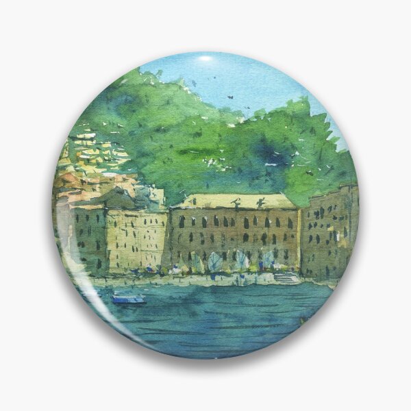 Item preview, Cinque Terre, Italy in Watercolor designed and sold by darrenyeoart.