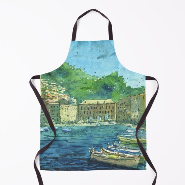 Item preview, Cinque Terre, Italy in Watercolor designed and sold by darrenyeoart.
