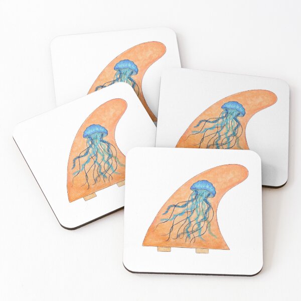 Item preview, Jelly fish surfboard fin designed and sold by Artfullee63.