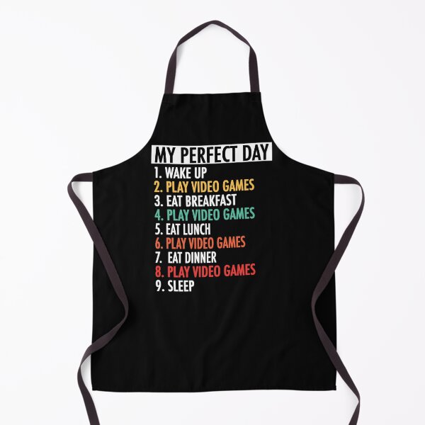 Item preview, My Perfect Day Video Games Funny Cool Gamer Gift designed and sold by Hyper-Field.