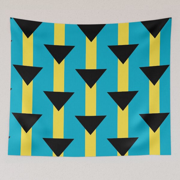 Artikelvorschau, Bahamas Bahamian Flagge entworfen und verkauft von ShajenDesigns.