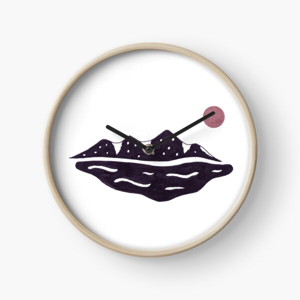 Mountain Mirage - Color Clock