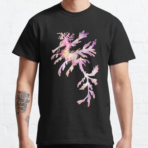 Item preview, Dragons do Exist! Leafy seahorse pink designed and sold by Deathoftheself.