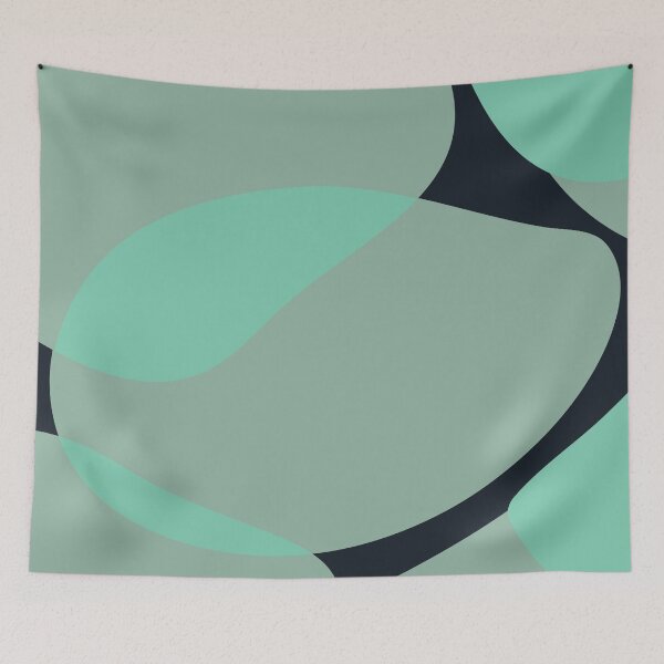 Item preview, Abstract Teal designed and sold by BAYSTALT.