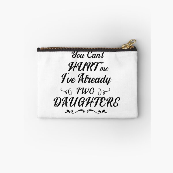 Item preview, You can't hurt me i've already two 02 daughters white T-shirt designed and sold by KIKOOSTORE.