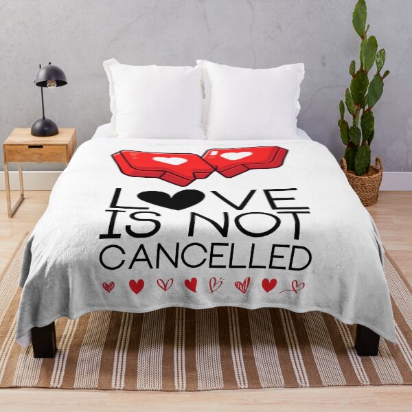 Item preview, Love is not cancelled white designed and sold by MaiZephyr.