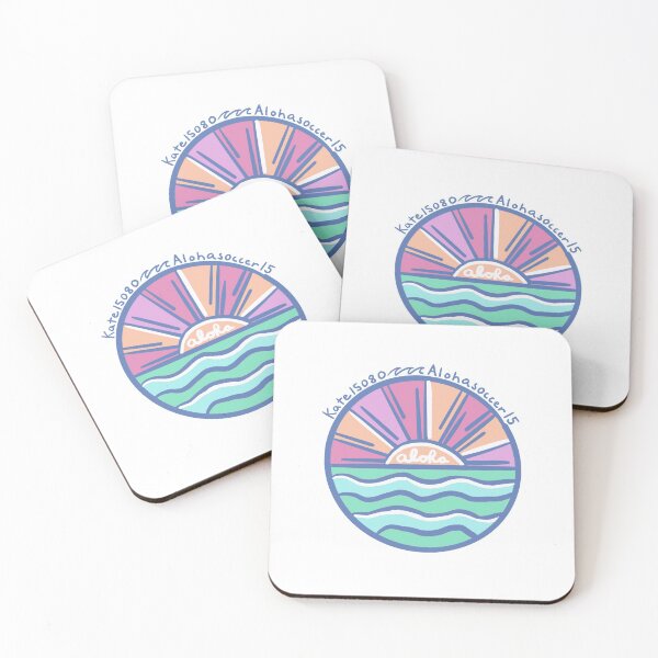Item preview, AlohaSoccer15 and Kate15080 LOGO Sunset with ocean  designed and sold by Kate15080.
