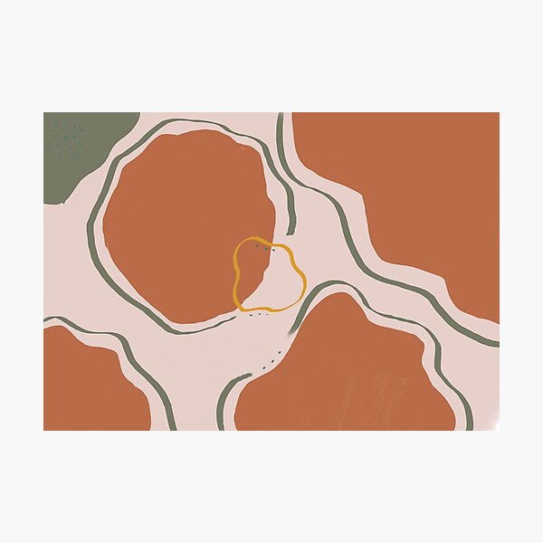 Terra Blobs Photographic Print