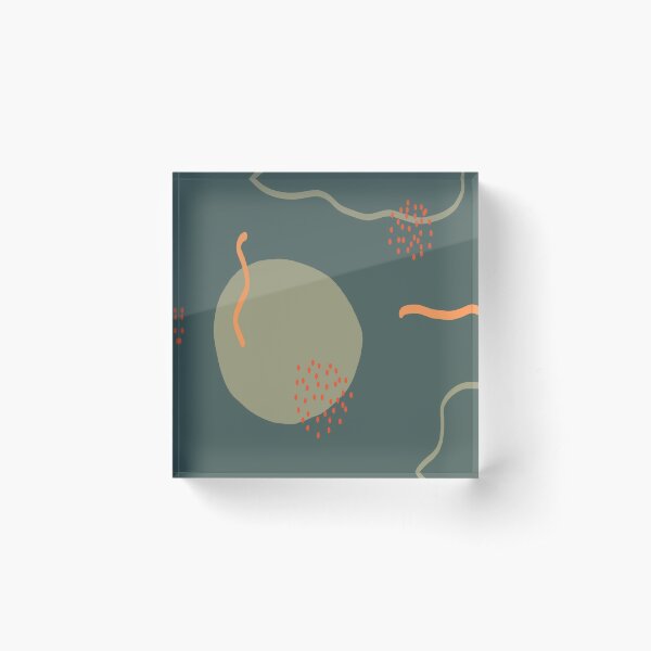 Deep Sea Explorations Acrylic Block