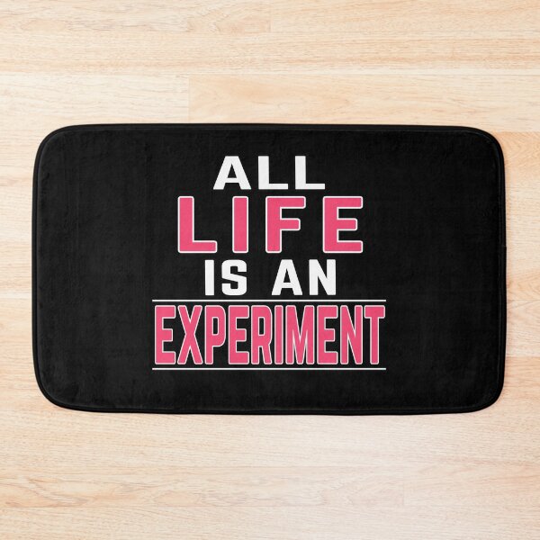 Item preview, Motivational Quote, All life is an experiment designed and sold by MeroniGDesign.