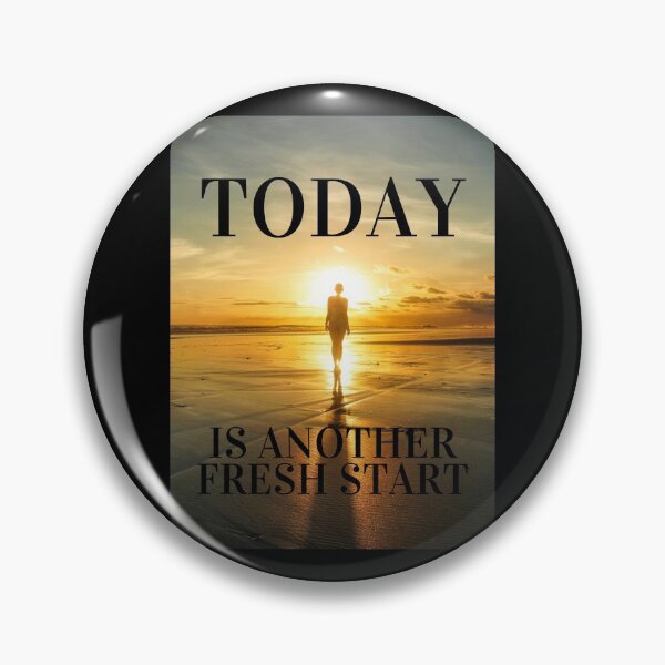 Item preview, Today is Another Fresh Start Black Text designed and sold by JEL-Designs.